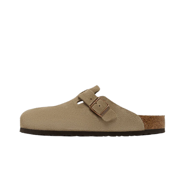 Birkenstock Boston Soft Footbed Suede Taupe - 0560771 - View 1 | Next Step