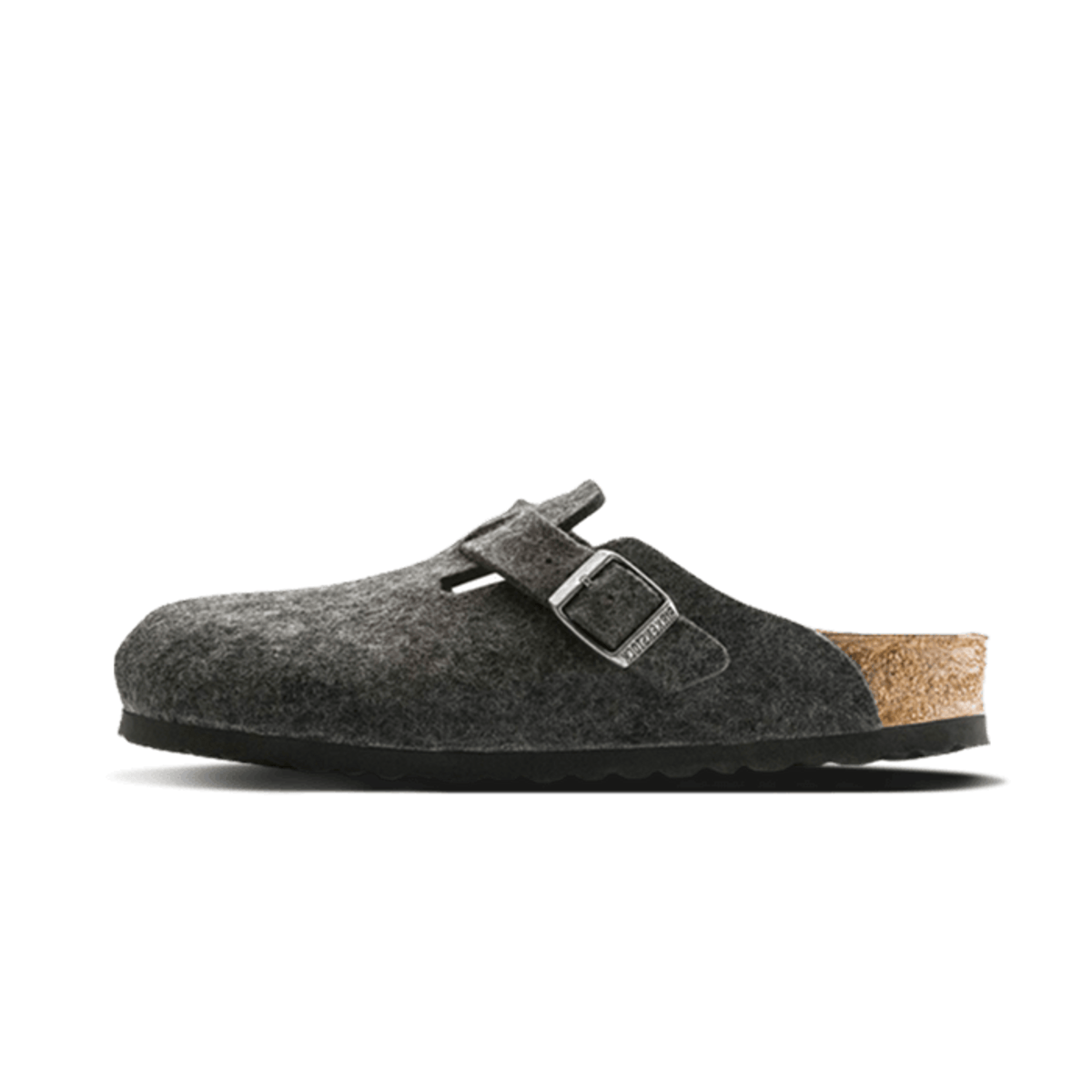 Birkenstock Boston Wool Felt Anthracite