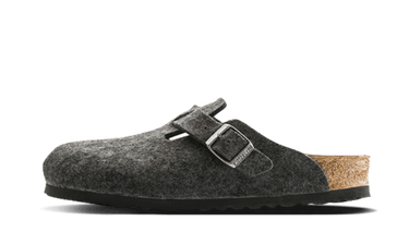 Birkenstock Boston Wool Felt Anthracite - 0160371/0160373 - View 1 | Next Step