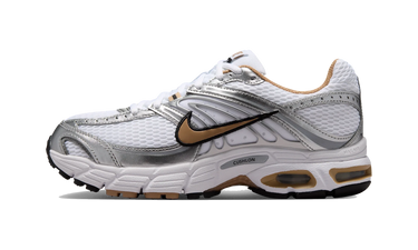Nike Air Max Moto 2K shoes with reflective accents White/Metallic Silver/Black/British Khaki