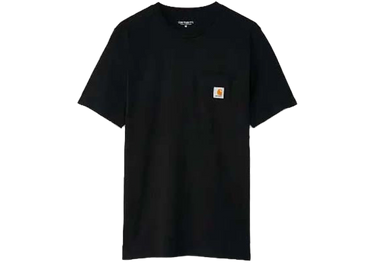 Carhartt WIP S/S Pocket T-Shirt Black - I030434 89XX - View 1 | Next Step
