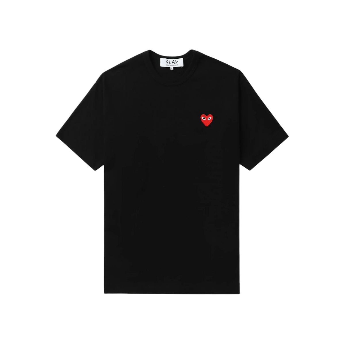Comme des Garcons PLAY Logo T-Shirt Black/Red