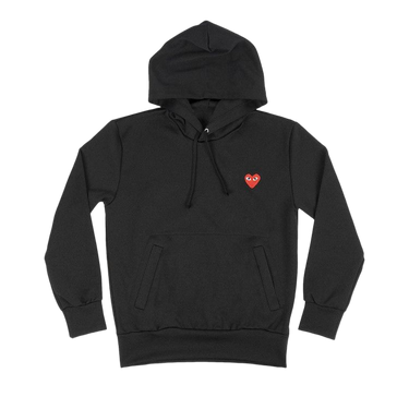 Comme des Garçons PLAY Hoodie Black - AZ-T174-051-1 - View 1 | Next Step