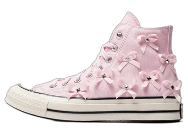 Converse Chuck 70 Hi Bow Studded Pink Frosting - A14444C - View 1 | Next Step