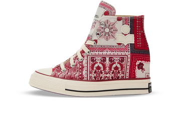 Converse Chuck 70 Internal Wedge Hi Isabel Marant Vanilla Ice Red - A14802C - View 1 | Next Step