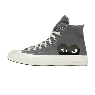 Converse Chuck Taylor All Star 70 Hi Comme des Garcons PLAY Grey - 171847C/A08793C - View 1 | Next Step