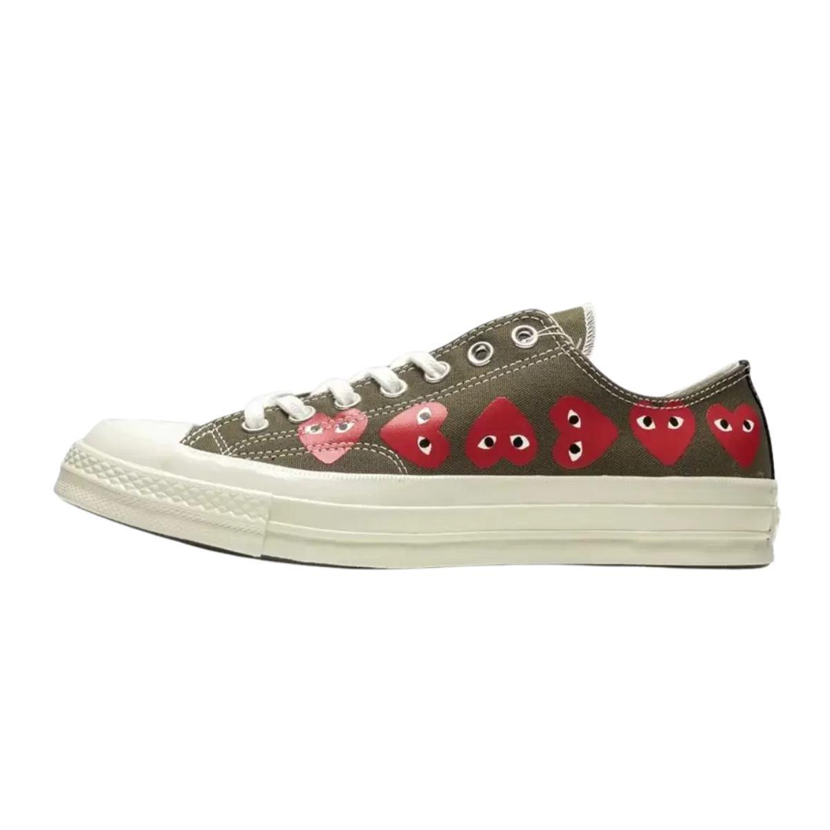 Converse Chuck Taylor All Star 70 Ox Comme des Garcons Multi Heart Green