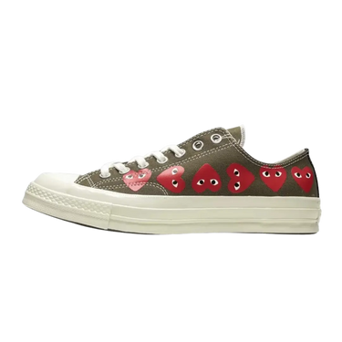 Converse Chuck Taylor All Star 70 Ox Comme des Garcons Multi Heart Green - 162976C - View 1 | Next Step