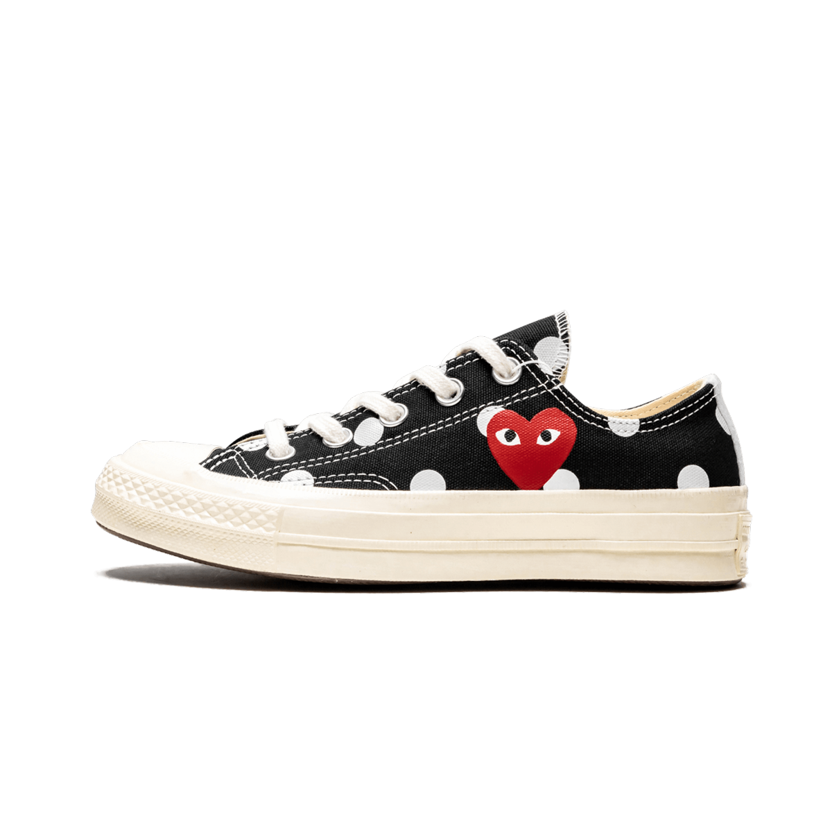Converse Chuck Taylor All Star 70 Ox Comme des Garcons PLAY Polka Dot Black