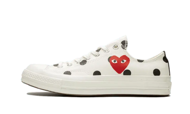 Converse Chuck Taylor All Star 70 Ox Comme des Garcons PLAY Polka Dot White | Next Step