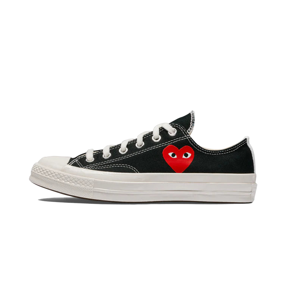 Converse Chuck Taylor All Star 70 Ox Comme des Garcons PLAY Single Heart Black