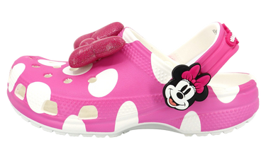 Crocs Classic Clog Disney Minnie Mouse Pink - 212294-90H - View 1 | Next Step