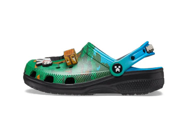 Crocs Classic Clog Minecraft Dark Forest - 210829-90H - View 1 | Next Step