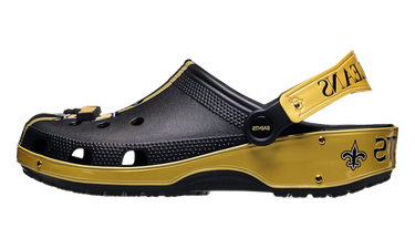 Crocs Classic Clog NFL New Orleans Saints - 213172-90H - View 1 | Next Step
