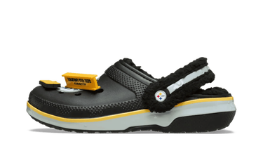 Crocs Classic Clog NFL Pittsburgh Steelers - 212446-90H - View 1 | Next Step