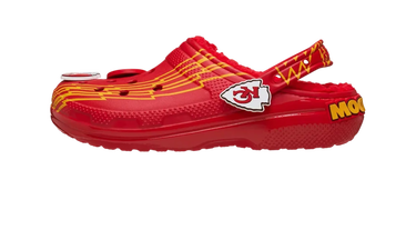 Crocs Classic Lined Clog NFL Kansas City Chiefs - 212442-90H - View 1 | Next Step