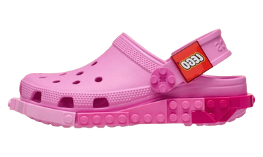 Crocs Creativity Clog LEGO Taffy Pink - 213812-6SW / 211874-6SW - View 1 | Next Step
