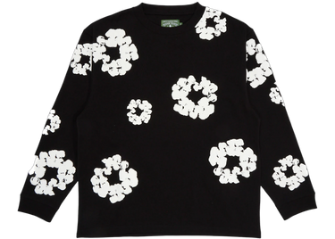 Denim Tears Long Sleeve Cotton Wreath T-shirt Black - denim-tears-long-sleeve-cotton-wreath-t-shirt-black - View 1 | Next Step