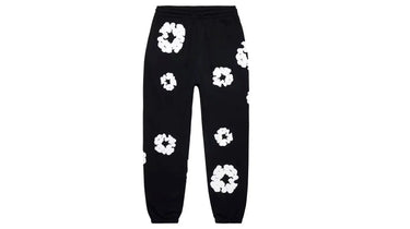 Denim Tears The Cotton Wreath Sweatpants Black - DTTCWSB - View 1 | Next Step
