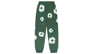 Denim Tears The Cotton Wreath Sweatpants Green - DTTCWSG - View 1 | Next Step