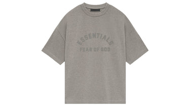 Fear of God Essentials Core Collection Heavy S/S Tee Heather Grey - 125SU242001F - View 1 | Next Step