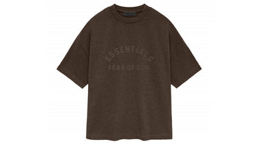 Fear of God Essentials Core Collection Heavy S/S Tee Heather Wood - 125SU242002F - View 1 | Next Step