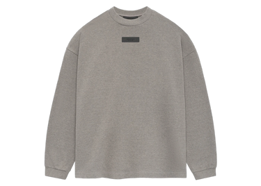 Fear of God Essentials Core Collection L/S T-Shirt Heather Grey - 125SU244201F - View 1 | Next Step