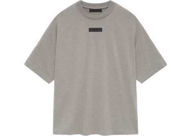 Fear of God Essentials Core Collection S/S T-Shirt Heather Grey - 125SU244191F - View 1 | Next Step