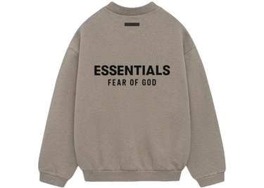 Fear of God Essentials Crewneck Heather Gray - 192HO246269F - View 1 | Next Step