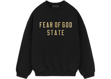 Fear of God Essentials Fleece Crewneck State Black - 192BT246260F - View 1 | Next Step