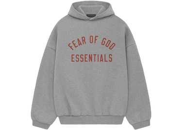 Fear of God Essentials Fleece Hoodie Dark Heather - 192BT246259F - View 1 | Next Step