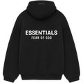 Fear of God Essentials Fleece Hoodie FW24 Black (Oversized) Next Step