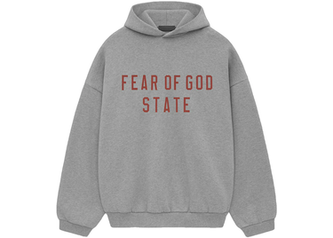 Fear of God Essentials Fleece II Hoodie Dark Heather - 192BT246251F - View 1 | Next Step