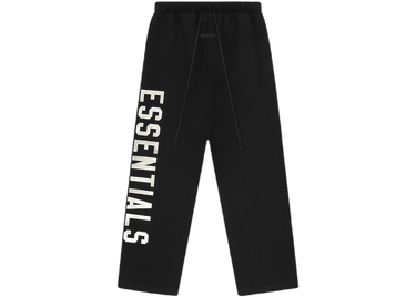 Fear of God Essentials Fleece Relaxed Sweatpant Black - 130BT244320F - View 1 | Next Step