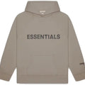 Fear of God Essentials Hoodie FW20 Applique Logo Taupe - FW20 - View 1 | Next Step