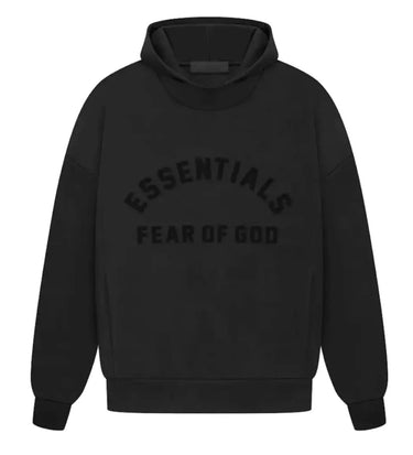 Fear of God Essentials Hoodie SS23 Black - SS23 - View 1 | Next Step