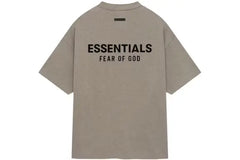 Fear of God Essentials Jersey Crewneck Tee FW24 Heather Gray (Oversized)
