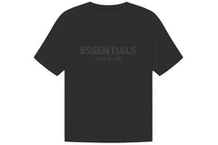 Fear of God Essentials SS21 Reflective T-shirt Black / Strech Limo (Oversized)