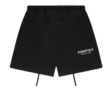 Fear of God Essentials SS25 Always On Sweatshort Jet Black (Oversized) - 160AS252000F - View 1 | Next Step
