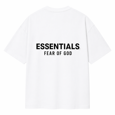 Fear of God Essentials SS25 Always On T-Shirt Bright White (Oversized) - 125AS254192F - View 1 | Next Step