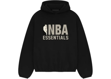 Fear of God Essentials SS25 NBA Hoodie Black Grey - 192AL246501F - View 1 | Next Step