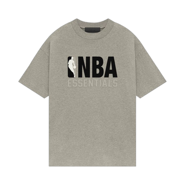 Fear of God Essentials SS25 NBA Tee Warm Heather (Oversized) - 125AL244100F - View 1 | Next Step