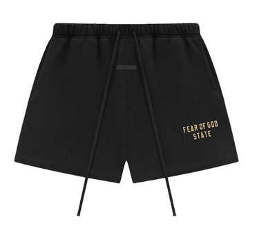 Fear of God Essentials Sweatshort FW24 Back To School Black (Oversized) - 160BT242000F - View 1 | Next Step