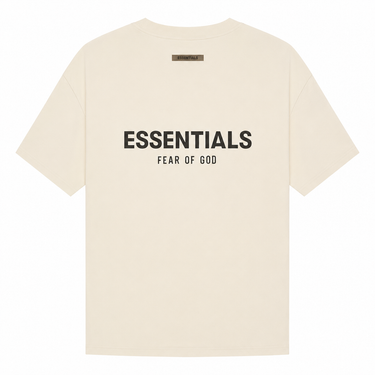 Fear of God Essentials T-shirt SS21 Cream / Buttercream (Oversized) - SS21 - View 1 | Next Step