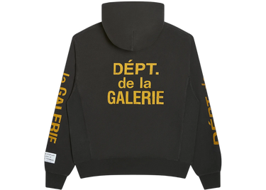 Gallery Dept. De la Galerie Hoodie Black - gallery-dept-de-la-galerie-hoodie-black - View 1 | Next Step