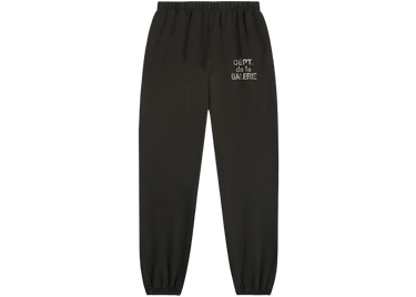 Gallery Dept. Logo Sweatpant Washed Black - gallery-dept-logo-sweatpant-washed-black - View 1 | Next Step