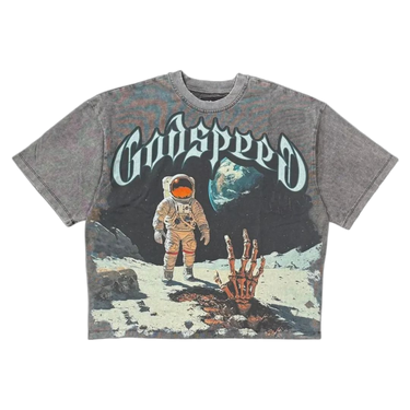 Godspeed First Contact T-Shirt Grey - godspeed-first-contact-t-shirt-grey - View 1 | Next Step