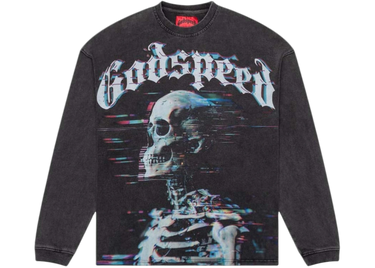 Godspeed Matrix Glitch L/S T-Shirt Black - godspeed-matrix-glitch-l-s-tee-black - View 1 | Next Step