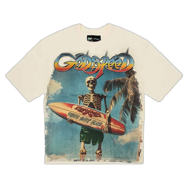 Godspeed Miami Surf Club T-Shirt Cream - godspeed-miami-surf-club-t-shirt-cream - View 1 | Next Step