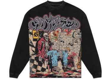 Godspeed Stoner L/S T-Shirt Black - godspeed-stoner-l-s-tee-black - View 1 | Next Step